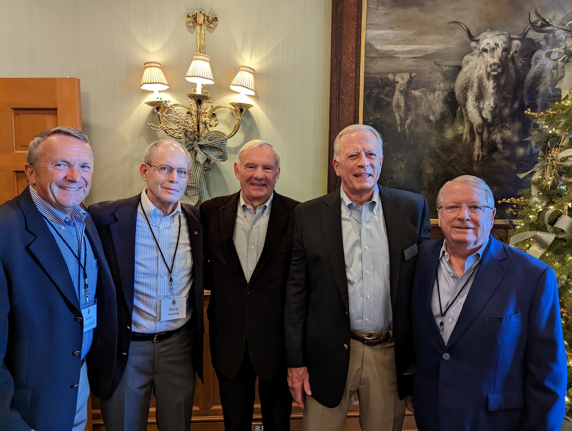 Speaker_Luncheon_Scott_Wuesthoff,_Marty_Bowling,_Dell_Dailey,_Joe_Rhyne,_Joe_Henry